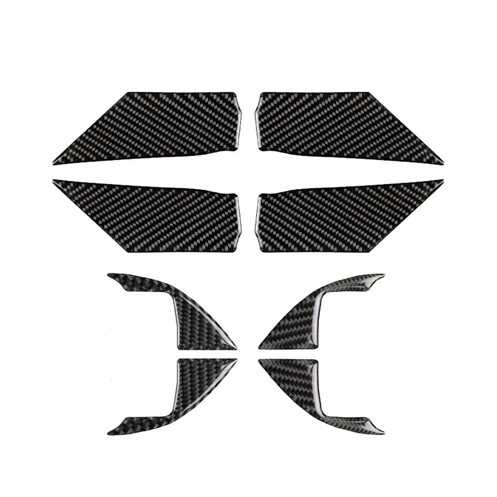 

Крышка для внутренней дверной ручки автомобиля из углеродного волокна для Toyota Camry 2018-2019 1 шт. крышка рамка отделка автомобильные аксессуары