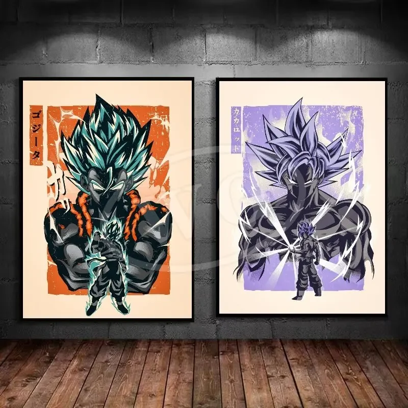 

Плакат Bandai из аниме «Драконий жемчуг», Классическая Картина на холсте, без рамки, домашний декор для гостиной, декор для комнаты, подарок для мальчика