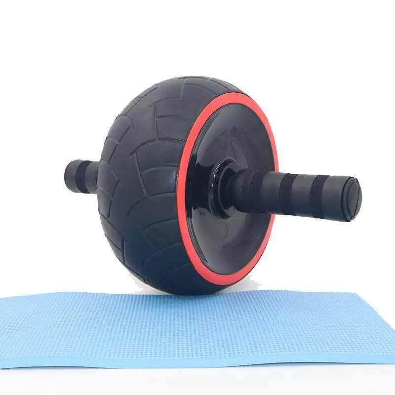 

Ab Roller Abdominal Wheel + Free Knee Pad Home Perfect Ab Carver Kinetic Roller Ab Stimulator Health and Fitness At Home Gym