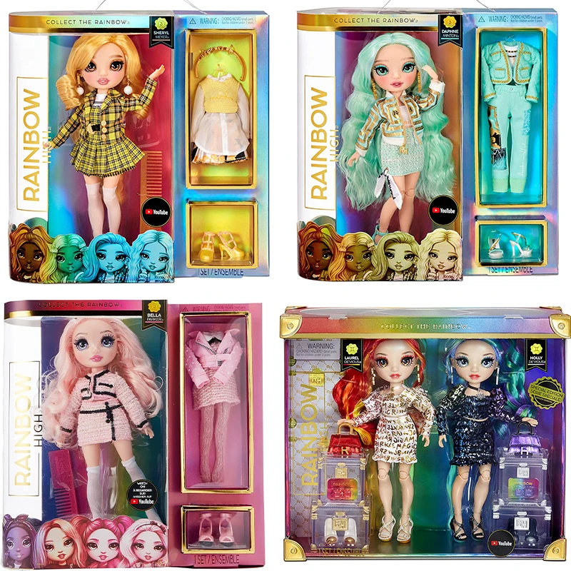 Muñeca de moda Original de arcoíris para niñas, muñeco de moda de alta sorpresa, Serie 3 de fiesta de sueño, muñeca de princesa, modelo de figura de Anime, juguetes para regalo