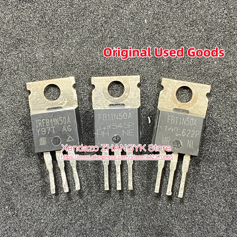 Original Used Goods 10pcs/lot IRFB11N50A FB11N50A MOSFET N-CH 500V 11A TO220AB Quality assurance