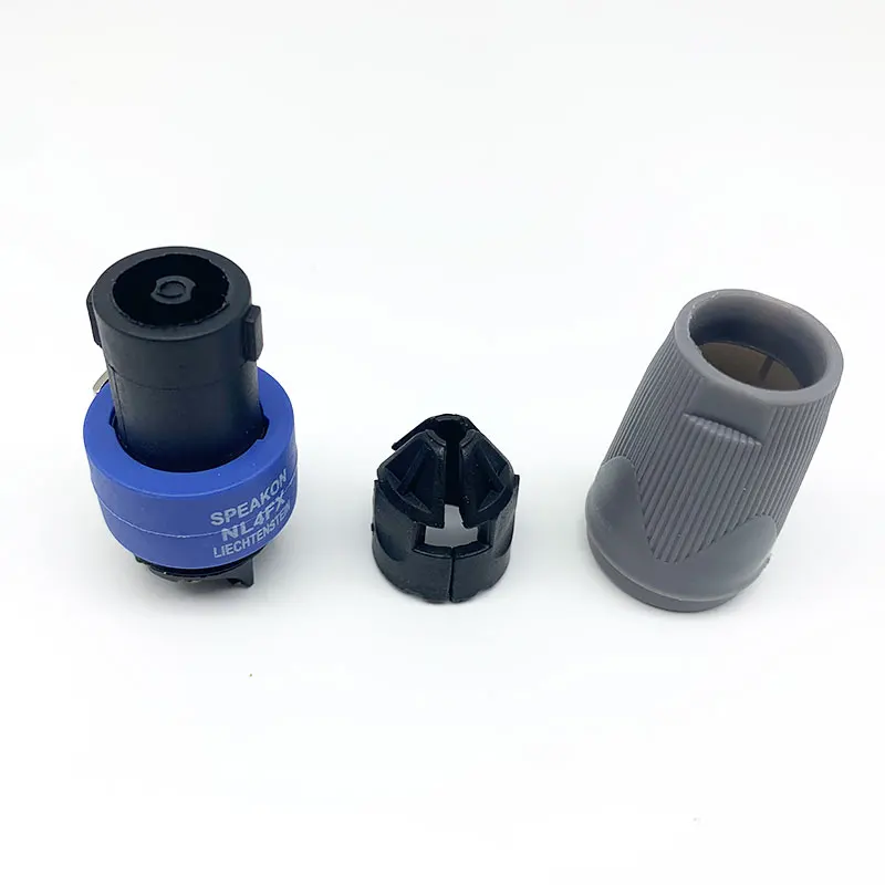 100 шт. новый тип для NEUTRIK NL4FX (обновление) 4-полюсная штепсельная вилка мужская