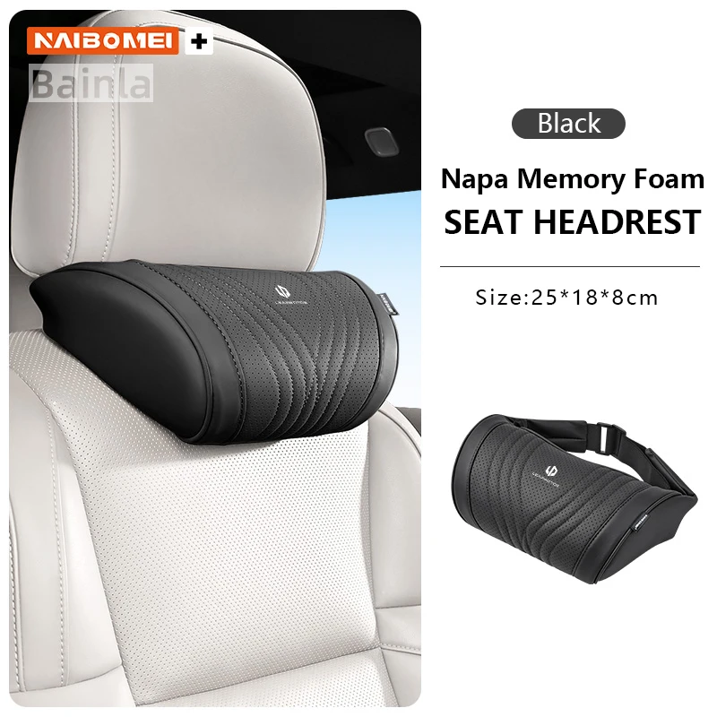 Фото Подголовник для автомобиля, для Leapmotor C10 C11 C16 B01 B10 C01 2024 2025 2026, автомобильная подушка для шеи, поясничная подушка, поддержка шеи, автоаксессуары №2