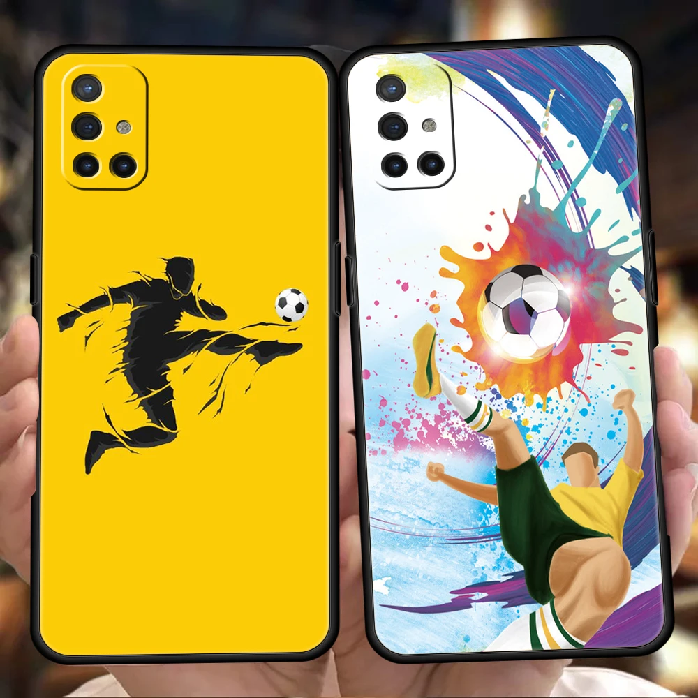 

Football Sport Soccer Phone Case for Oneplus 10T Nord N100 N10 10 7 8 9 9R 7T 8T N200 CE 2 9RT Z Pro 5G Silicone Cover Shell Bag
