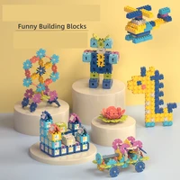 diy assembled building blocks toys for kids multimodal indoor home educational toy gifts