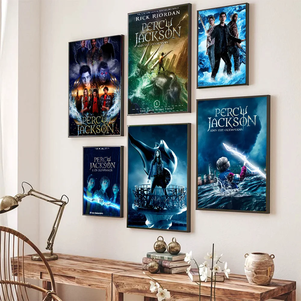 Липкий постер P-Percy J-Jackson для творчества необычная Наклейка на стену гостиной