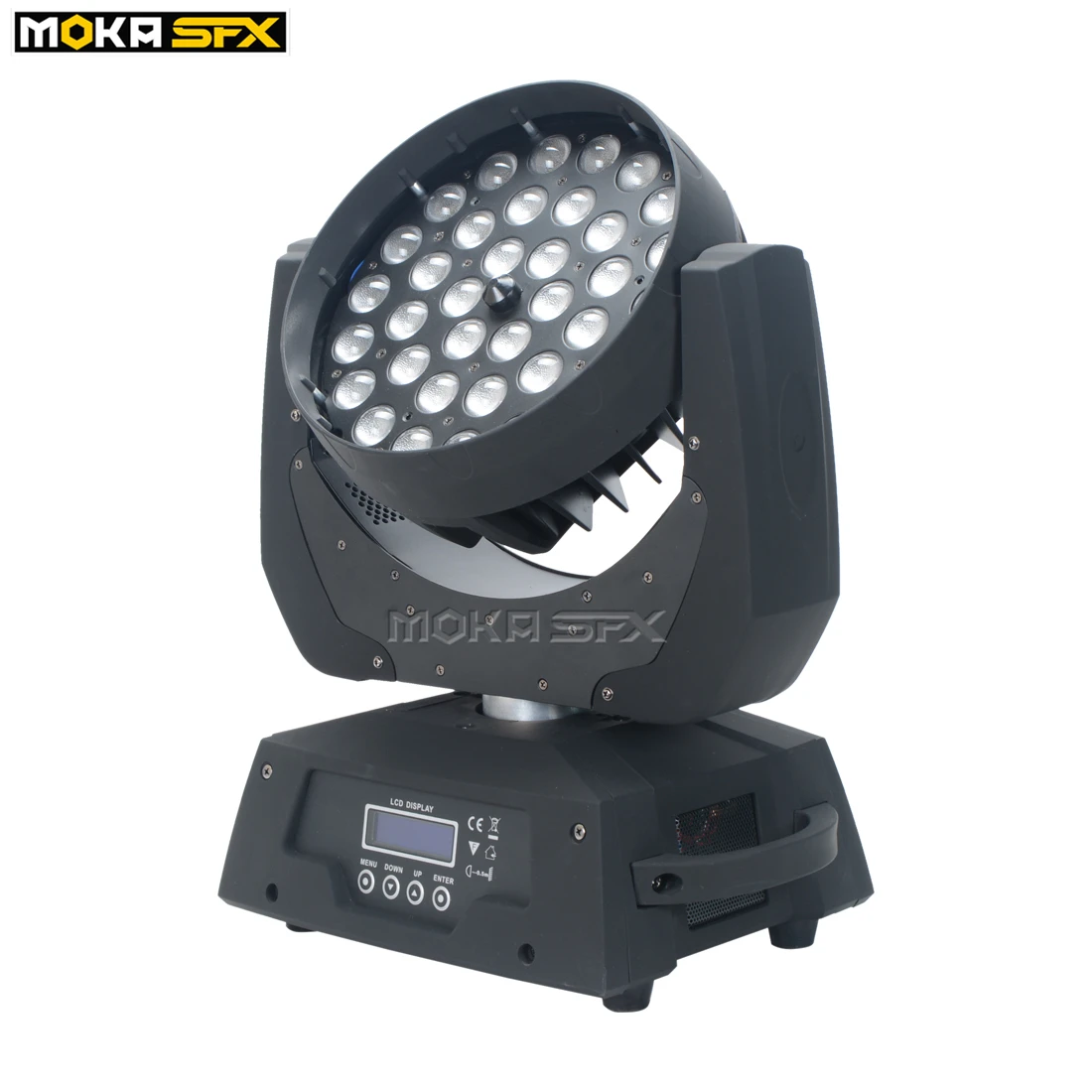 

1pcs LED Zoom Moving Head Washer Light Pro 36x10W RGBW 4in1 Stage Lighting for Wedding Stage Nightclub Party Decoration