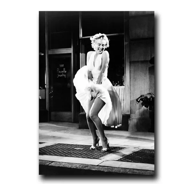 

Черно-белые постеры с фильмами Мэрилин Монро, печать на холсте