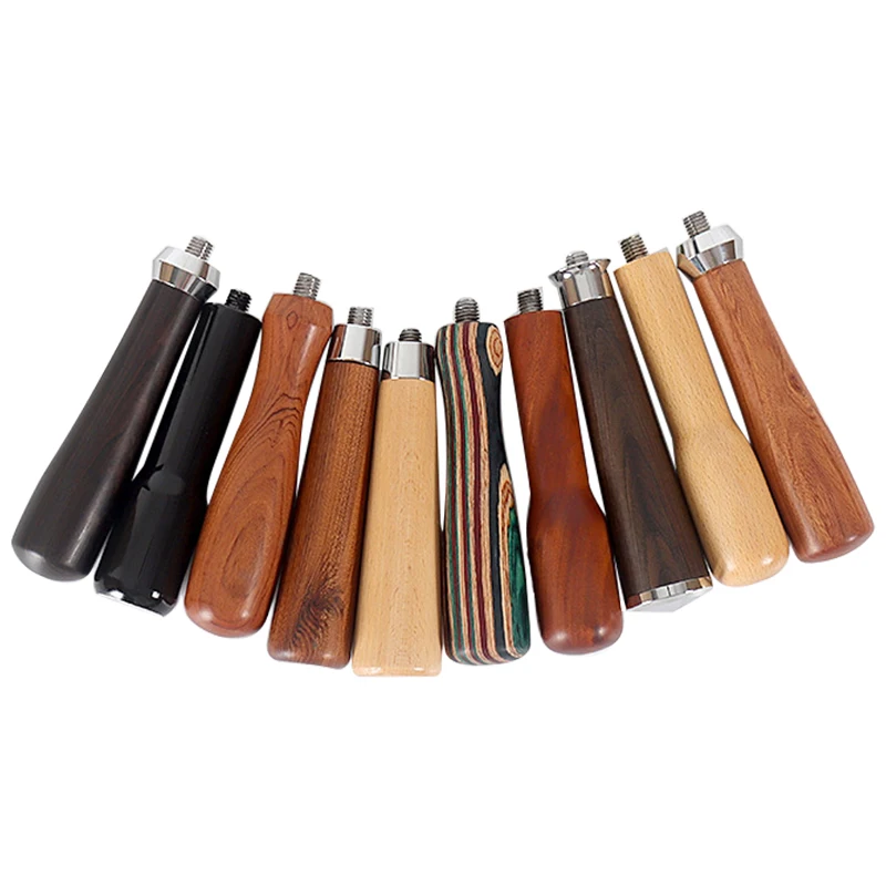 

Handle Coffee Solid Wooden Handle M10, Filter Holder Espresso Coffee Machine Tools Accessories For Barista Home