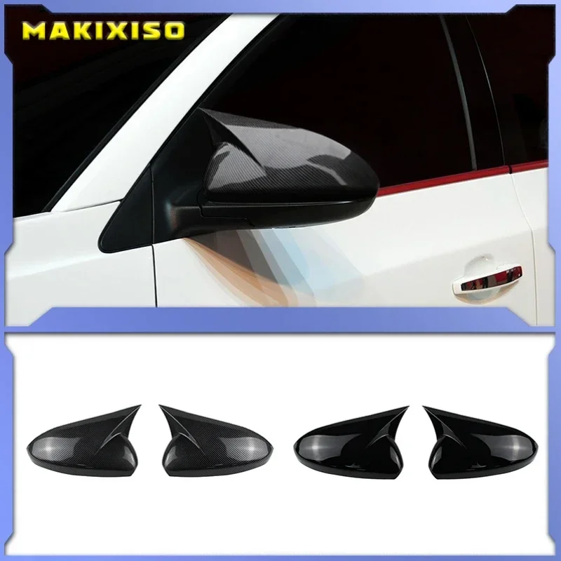 Черные Глянцевые Чехлы На Зеркала В Стиле Летучей Мыши Для Chevrolet Cruze 2008-2016