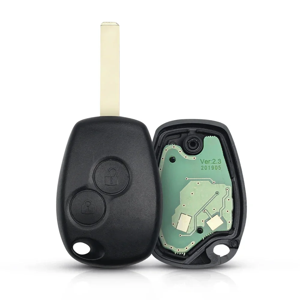 Фото KEYYOU 5 шт. дистанционный ключ от автомобиля для Renault Duster Modus Clio 3 DACIA Logan Sandero 433 МГц PCF7947 PCF7946 pcf7952E чип №5