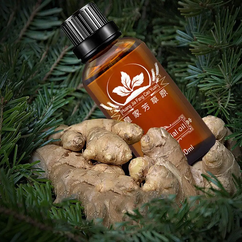 Лимфатический дренаж имбирное эфирное масло для тела массаж успокаивает снятие