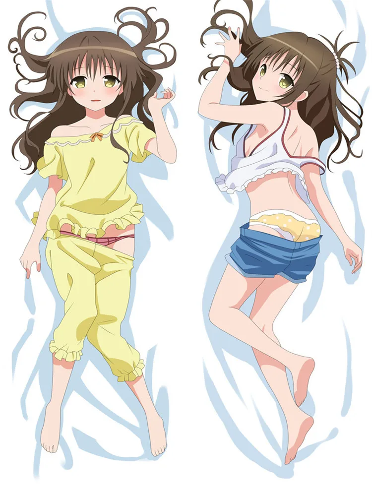 

DIY Custom Yuuki Mikan Dakimakura Anime Pillowcase To LOVE Ru Darkness Sexy Girl Cosplay Costume Hugging Body Pillow Cover Case