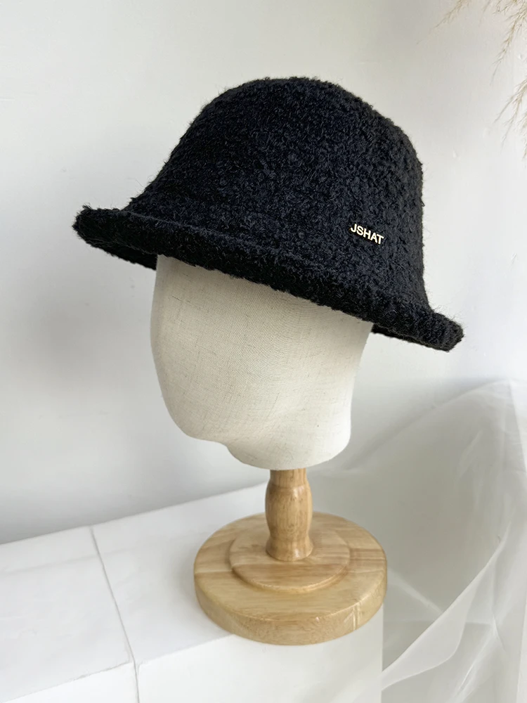 Осенне-зимняя утолщенная теплая плюшевая рыбацкая шапка японская модная