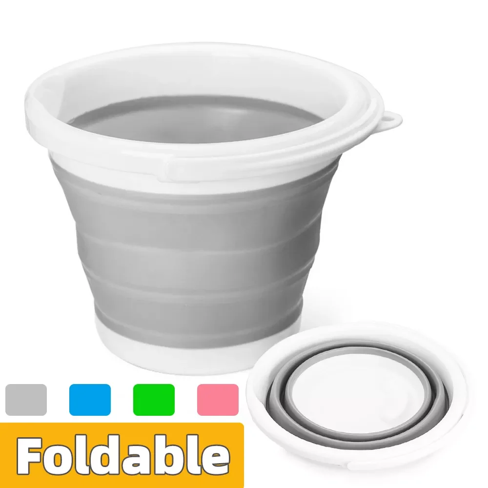 

Folding Bucket Camping basin Fishing Car wash Face Collapsible Bucket Foldable barrel folding sink