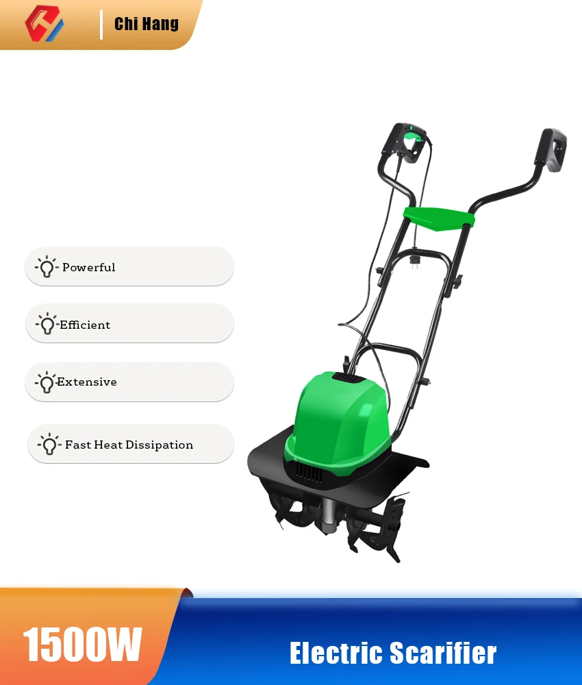

TLEG-01A Electric Small Household Scarifier 220V/1500W Orchard Garden Lawn Mower Micro Tillage Plowing Machine Farm Tools