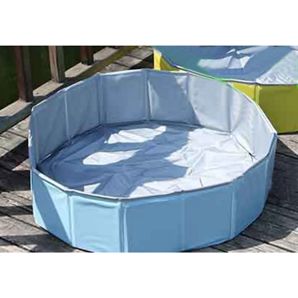 

Dog Swimming Pool Foldable Dog Swimming Pool Pet Bath Tub Bathtub Pet Swimming Pool Collapsible Bathing Pool for Dogs Cats Kids