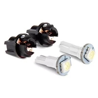 new 10pcs t5 led twist socket pc74 instrument panel cluster super bright low consumption replacement socket lamp holder294310