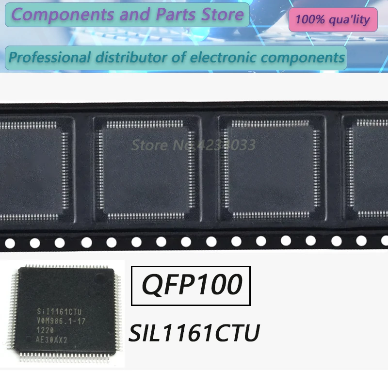

1-10PCS SIL1161CTU QFP100 New Original Stock