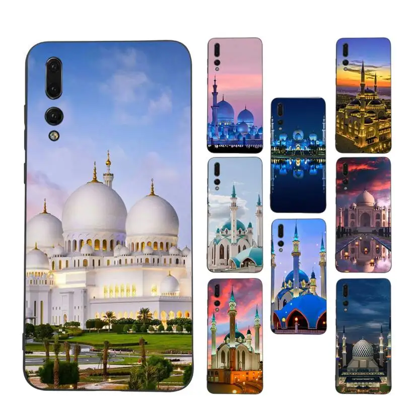 

Arabic Muslim mosque building Phone Case for Huawei Honor 10 i 8X C 5A 20 9 10 30 lite pro Voew 10 20 V30