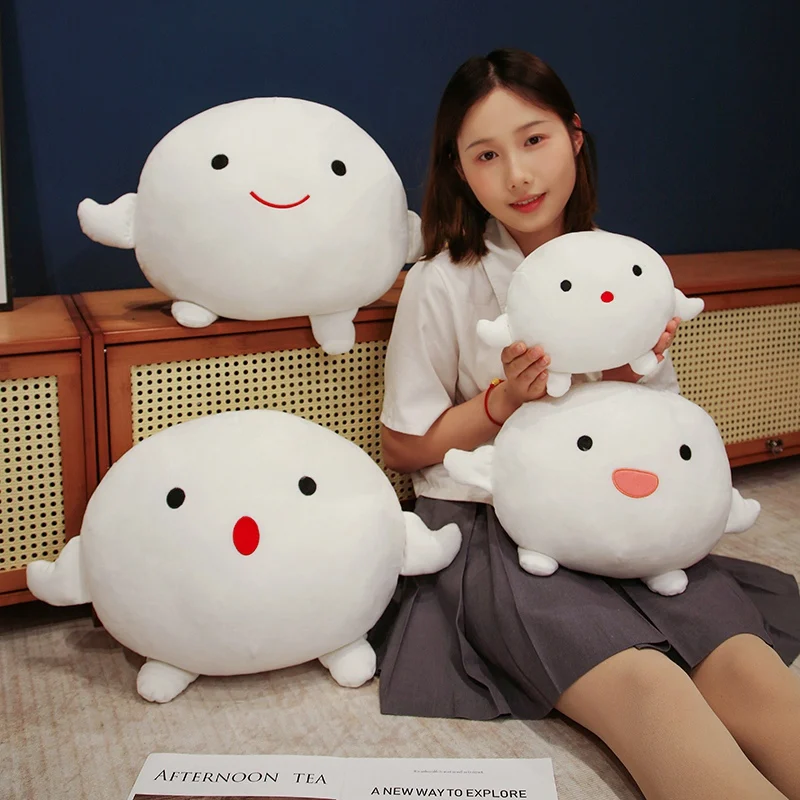 Лидер продаж плюшевые куклы эльфа из аниме круглые выражения мяча 10-35 см Walawala