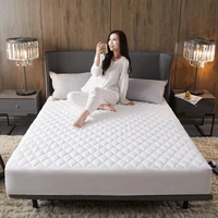 quilted waterproof mattress cover topper washable bed cover thickened mattress protector cover queen bed sheet anti mites pad