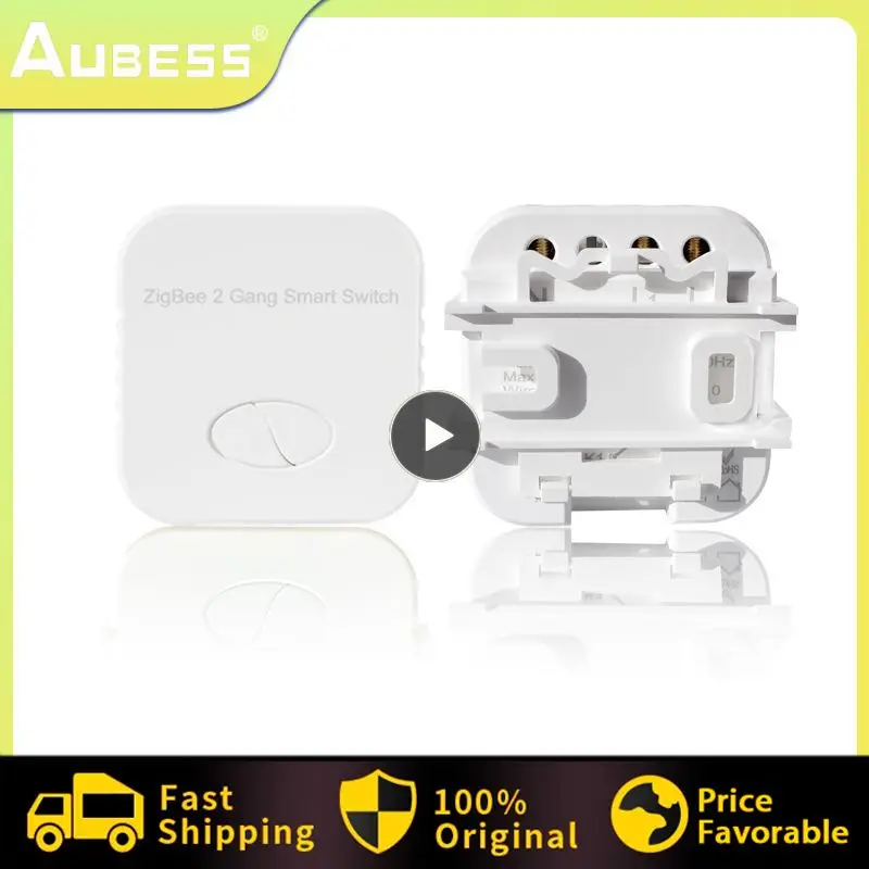 

Смарт-релейный модуль ZigBee, 1 ~ 8 шт., с диммером, 1/2 клавиши, с поддержкой Alexa Google Яндекс Alice Tuya
