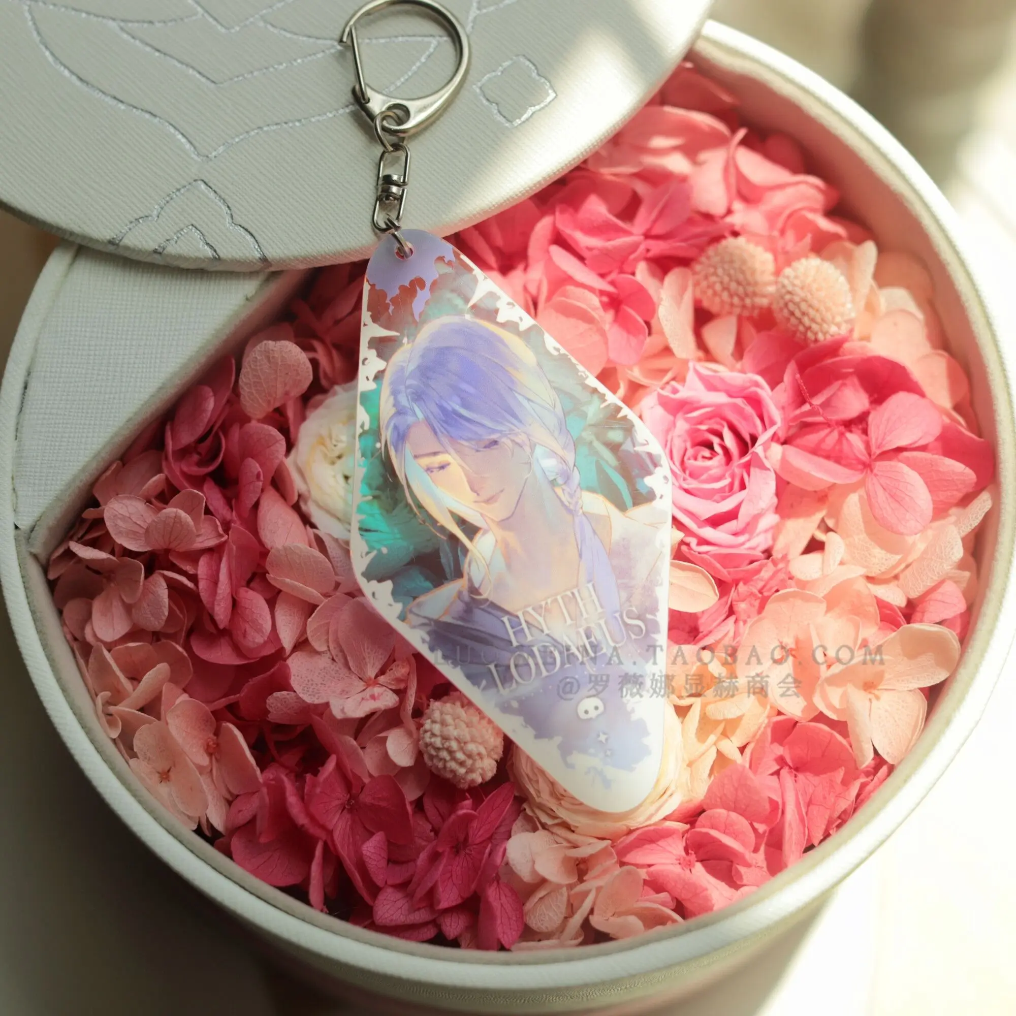 Игра Периферийные устройства Haurchefant Hythlodaeus Zenos Venat Акриловый брелок для ключей