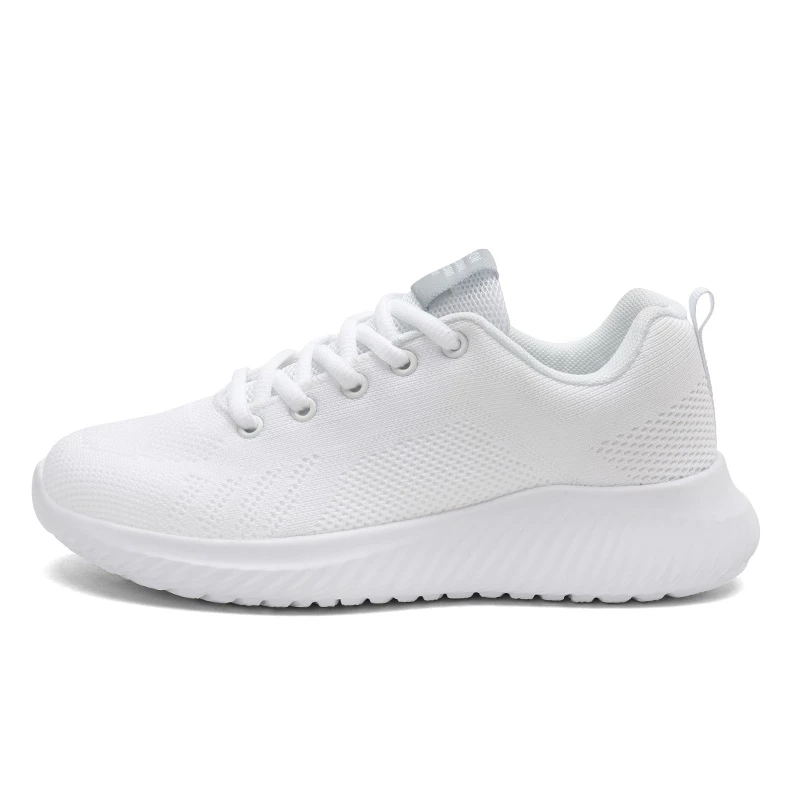 

Four Seasons Mesh Small White Shoes Women's Sports Shoes Casual Breathable Mesh Shoes Girls Running Shoes