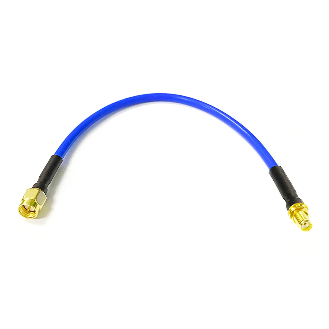 

Полугибкий коаксиальный кабель с разъемом SMA типа штекер-гнездо RG402, 0,141 дюйма, 50 ом, синяя оболочка, 20 см/30 см/50 см/100 см