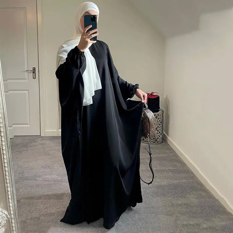 Modest Abaya Dubai Turkey Muslim Hijab Dress Long Khimar Prayer Clothes Jilbabs Islamic Clothing For Women  Robe Priere Djellaba