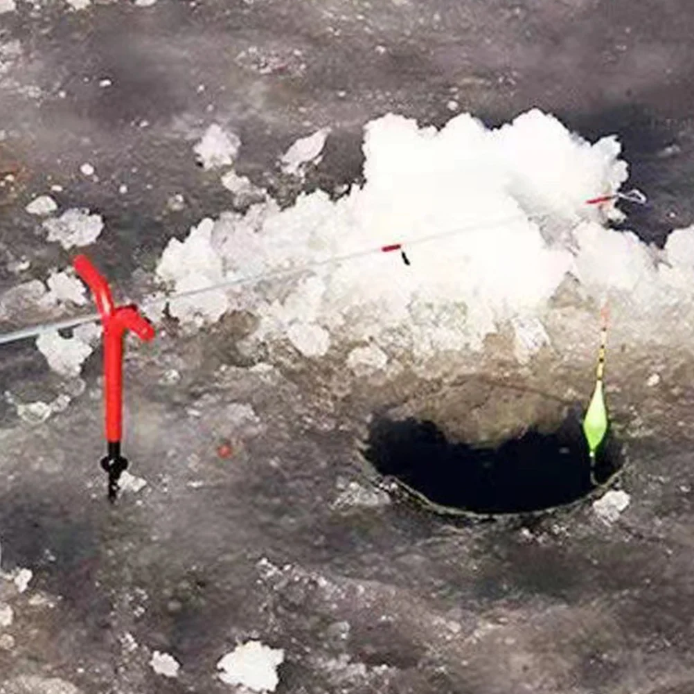 2 шт. аксессуары для зимней рыбацкой палатки крючок ледяной дрели резиновые колья