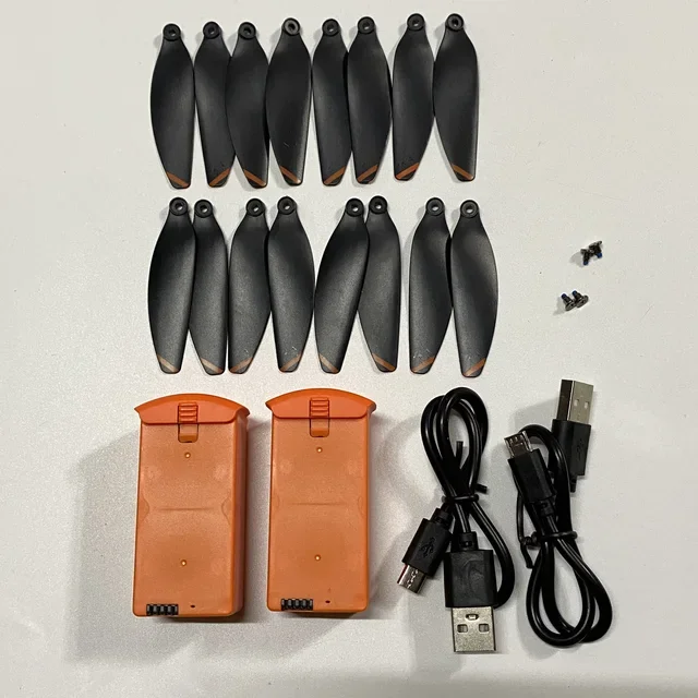 LS-S6S Лопасти пропеллера 7 4 В 1600 мАч батареи USB зарядный провод комплект для S6S Mini GPS