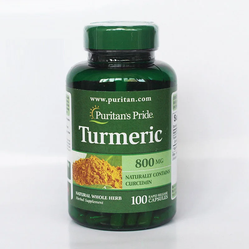 

Turmeric 800 mg Naturally contins curcumin 100 pcs Free Shipping
