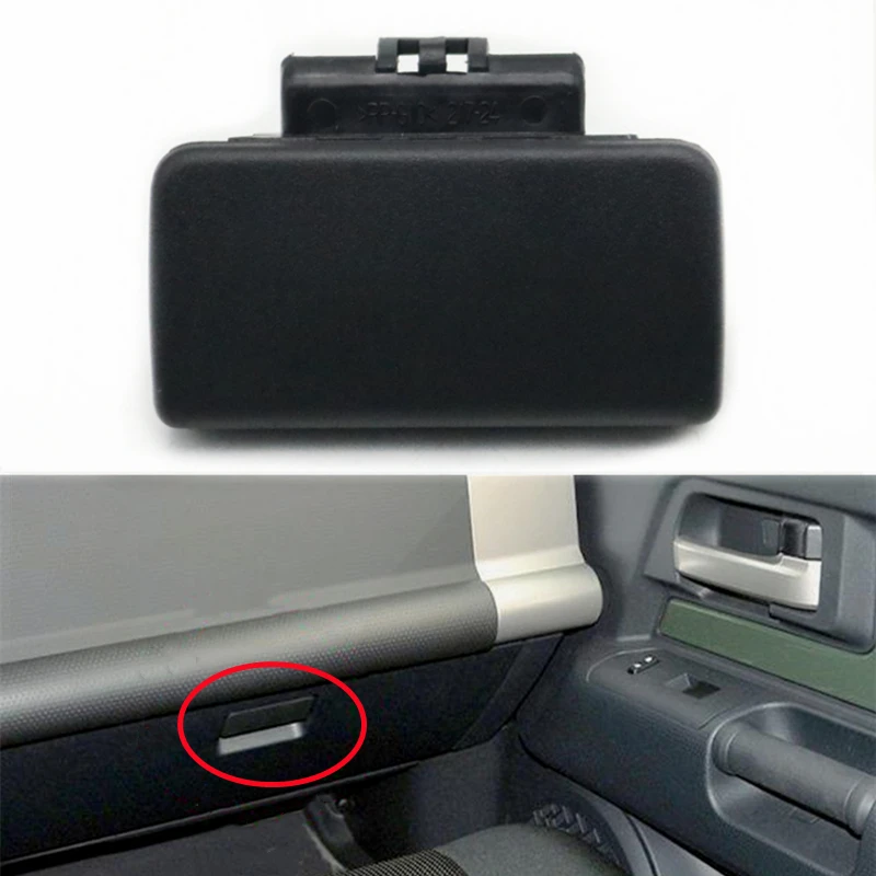 

Driving Side Glove Box Storage Case Latch Black Handle For Toyota FJ Cruiser Innova Corolla Rush 2007-2014 Scion XA XB 2004-2006