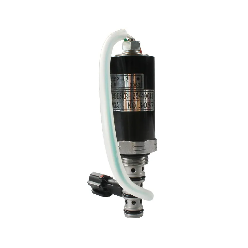 Фото KDRDE5KR-20/40C13-203A Запасные части экскаватора Электромагнитный клапан гидравлического насоса для экскаватора Sumitomo SH200-2 Строительная техника №1