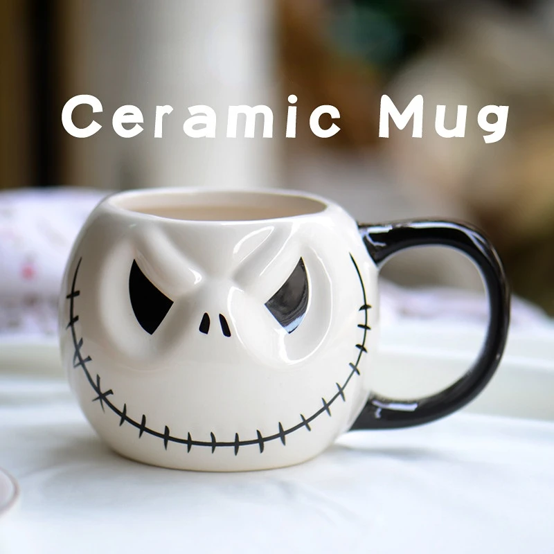 

Christmas Eve Cup Halloween Spoof Ceramic Cup Personality Modeling Pumpkin Coffee Cup Water Cup Creative New Year Gift