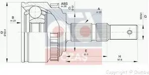 

607451 Для осевой головки DIS 04 COMB O.C