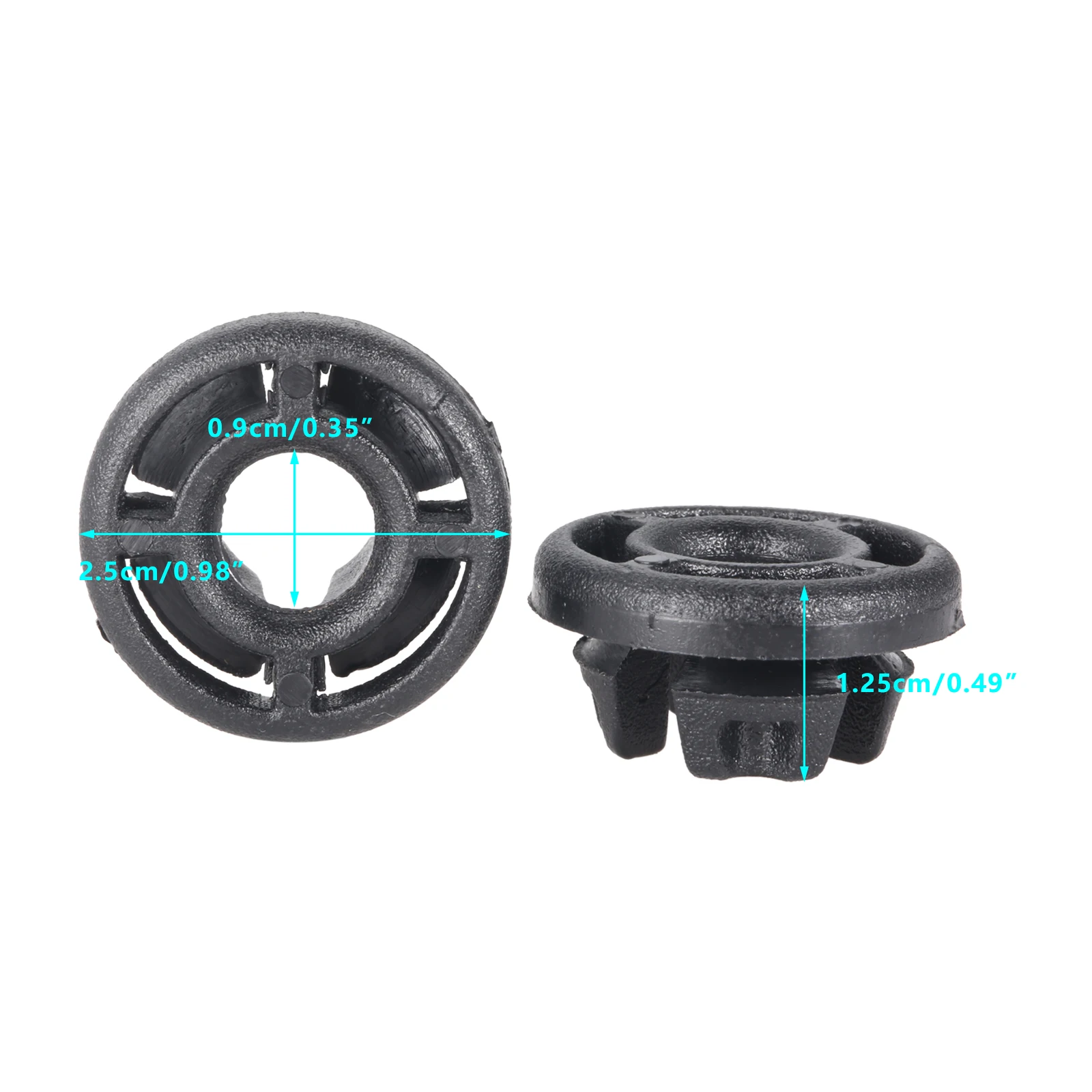 

2 шт., опора для капота автомобиля, зажим для втулки для Ford S-Max Escape/Kuga Mondeo MK4 MK5 Fusion C-Max, автозапчасти