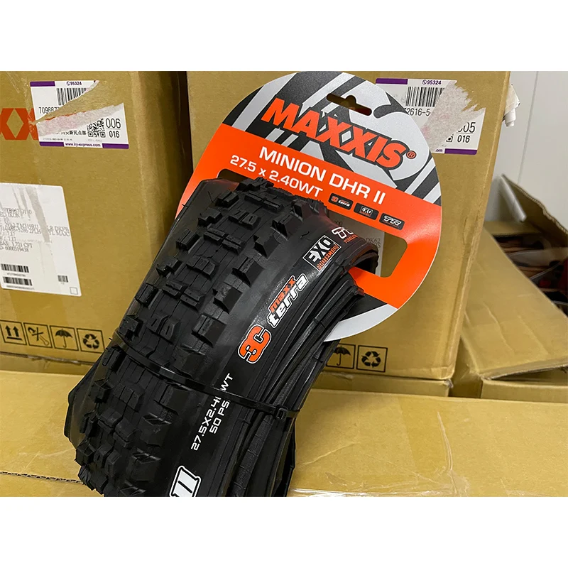 

MAXXIS DHR M327RU Downhill Tire WT EXO TR 3C 26/27.5/29 Inch DH AM Mountain Bicycle Cross Country Tubeless Folding Tires