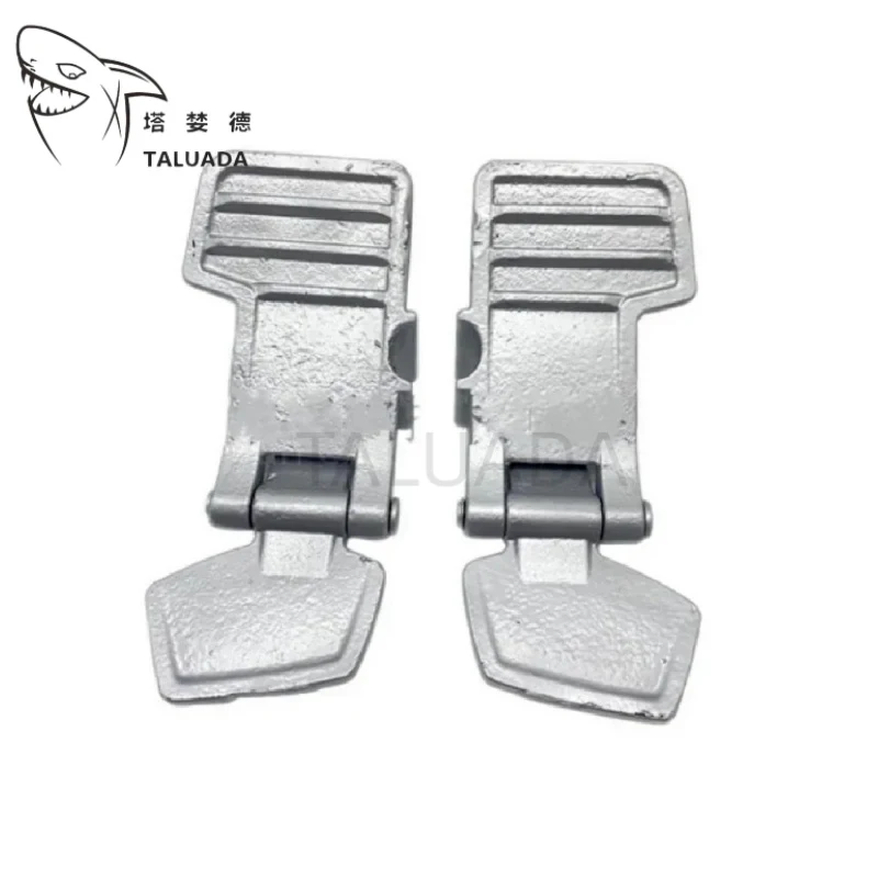 Фото 2 шт. металлические педали ходовой тележки для Kubota U15, 17, 20, 25, 30, 35, SY16, запчасти для мини-экскаваторов, высокое качество №1