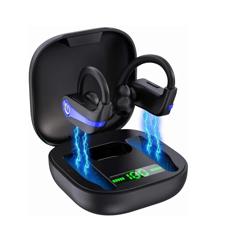

Беспроводные спортивные наушники для бега, bluetooth 5,1, наушники HiFi, стерео, бас, TWS наушники-вкладыши с шумоподавлением, игровая гарнитура