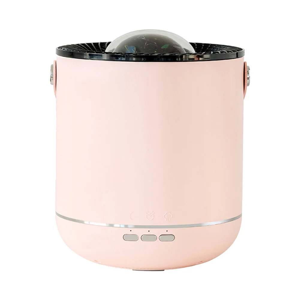 

450Ml Projection Aromatherapy Diffuser Ultrasonic Air Humidifier Rotating Projection Multiple Modes Pink