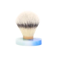 beard brush 2020 n3c the newest 3 color synthetic hair knot handmade shaving brush beard brush daily clean kit