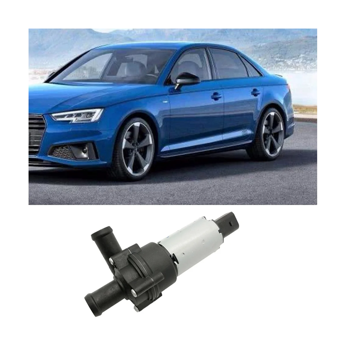 Вспомогательный водяной насос двигателя для Audi A6 Q7 R8 TT VW Golf Jetta Passat 3D0965561D/0392020073