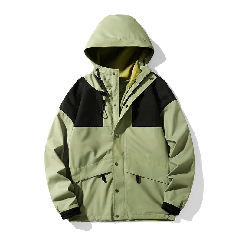 Рисунок 3 - Мужская куртка с капюшоном и круглым вырезом