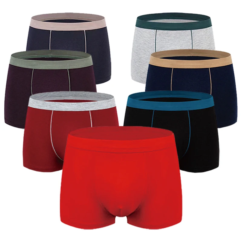 

Mens Underwear Cotton Men's Boxers Briefs Breathable Underpants Man Big Size 4XL 5XL 6XL 7XL 8XL 9XL