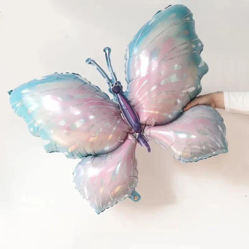 

Large Butterfly Aluminum Foil Balloons Colorful Butterfly Balloon Birthday Party Wedding Decorations Baby Shower Globos Kids Toy