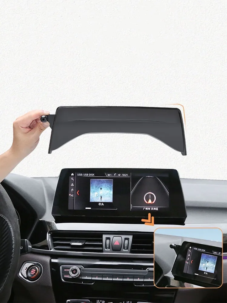 

Автомобильный держатель для телефона для BMW X1 X2 2021 2022, фиксированное автомобильное крепление на экран, автомобильный держатель для сотового телефона с вращением на 360 °, автомобильный держатель для телефона LHD