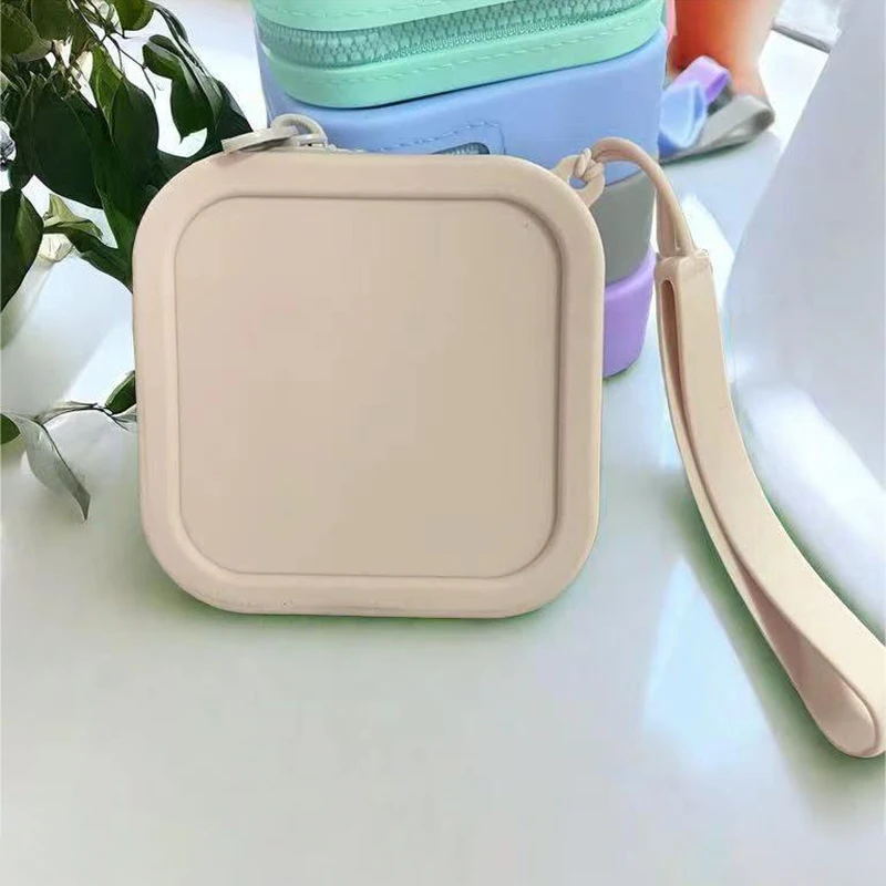 Силиконовое многофункциональное хранилище для идентификации макияжа и рта